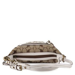 Coach 10840 Beige Signature C Swing Bag