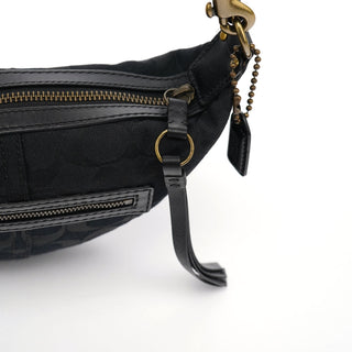 Coach 10840 Black Signature C Swing Bag