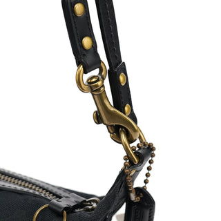 Coach 10840 Black Signature C Swing Bag