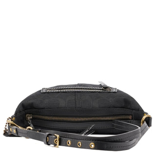 Coach 10840 Black Signature C Swing Bag