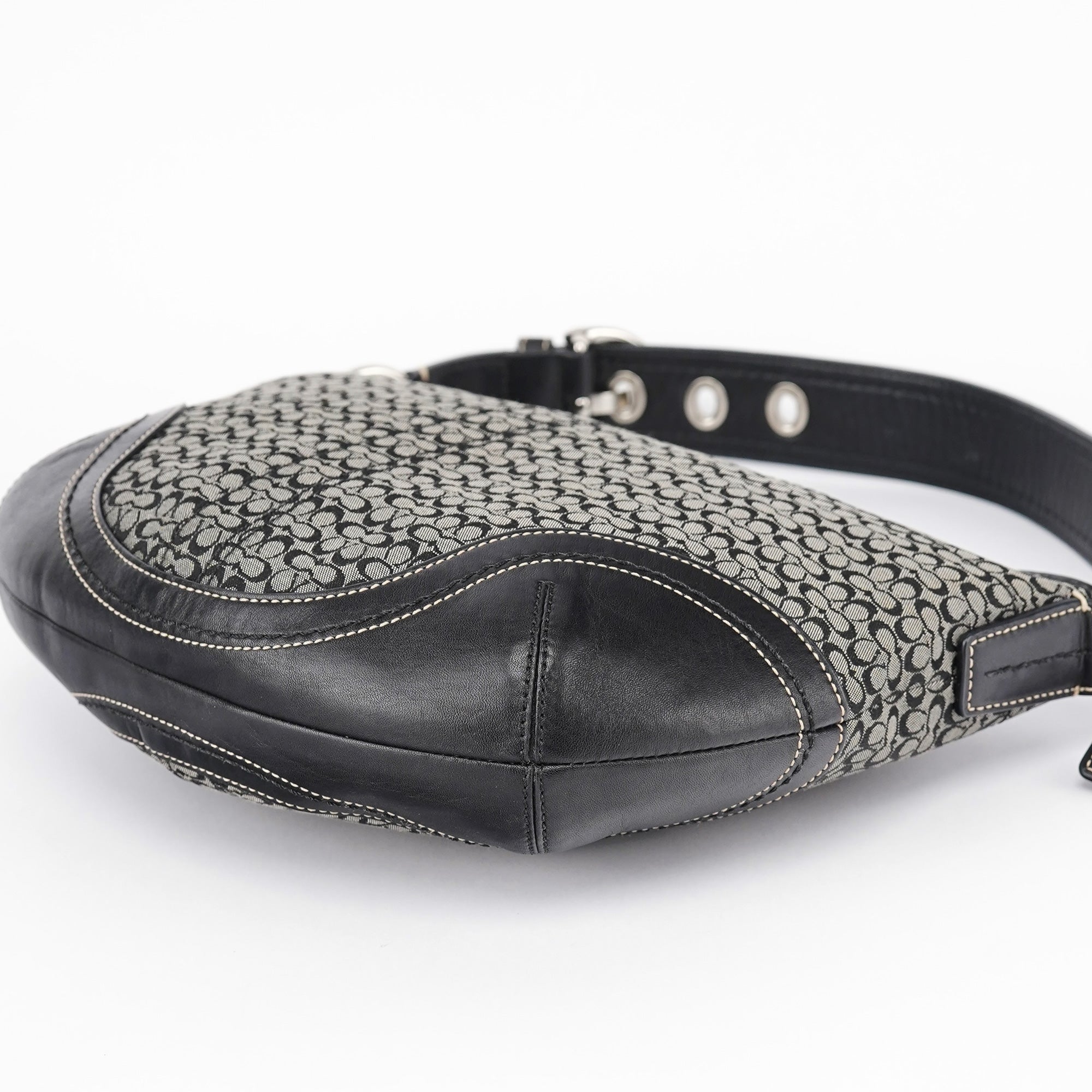 Coach 10924 Grey Hobo Shoulder Bag