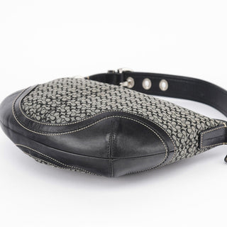 Coach 10924 Grey Hobo Shoulder Bag