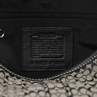 Coach 10924 Grey Hobo Shoulder Bag