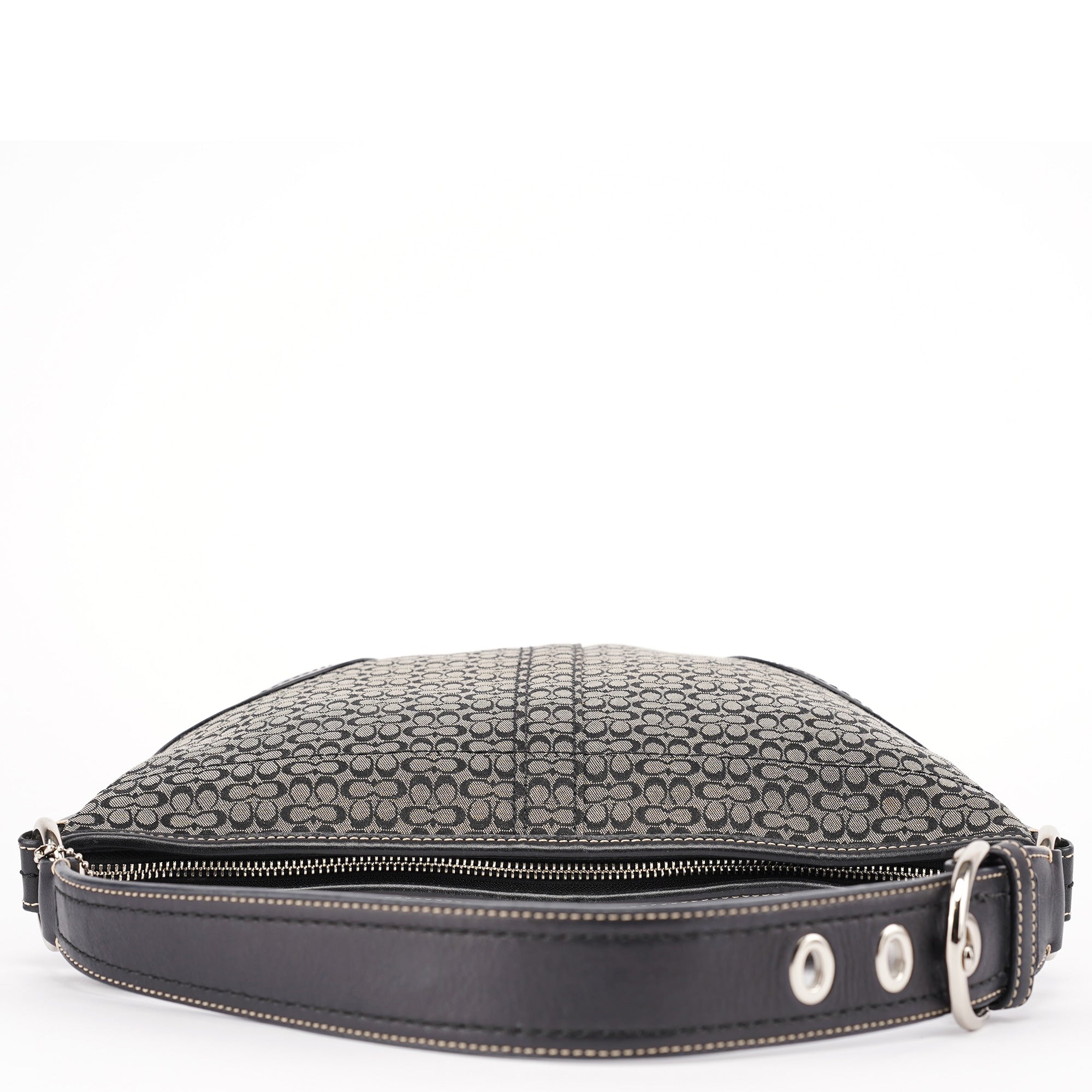 Coach 10924 Grey Hobo Shoulder Bag