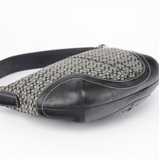 Coach 10924 Grey Hobo Shoulder Bag