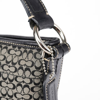 Coach 10924 Grey Hobo Shoulder Bag