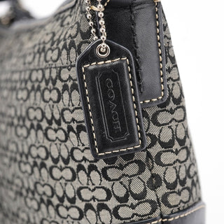 Coach 10924 Grey Hobo Shoulder Bag