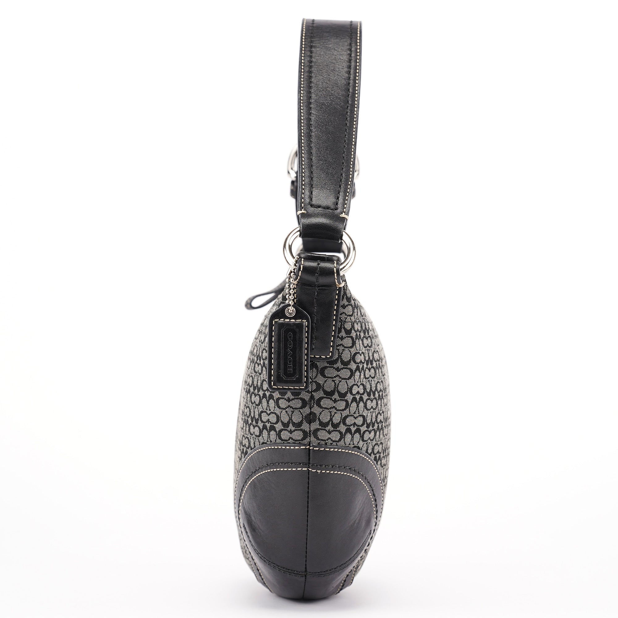 Coach 10924 Grey Hobo Shoulder Bag