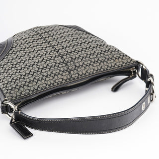 Coach 10924 Grey Hobo Shoulder Bag