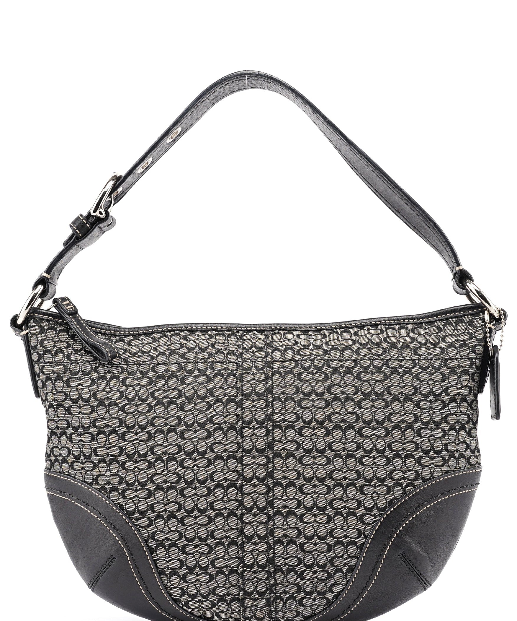 Coach 10924 Grey Hobo Shoulder Bag