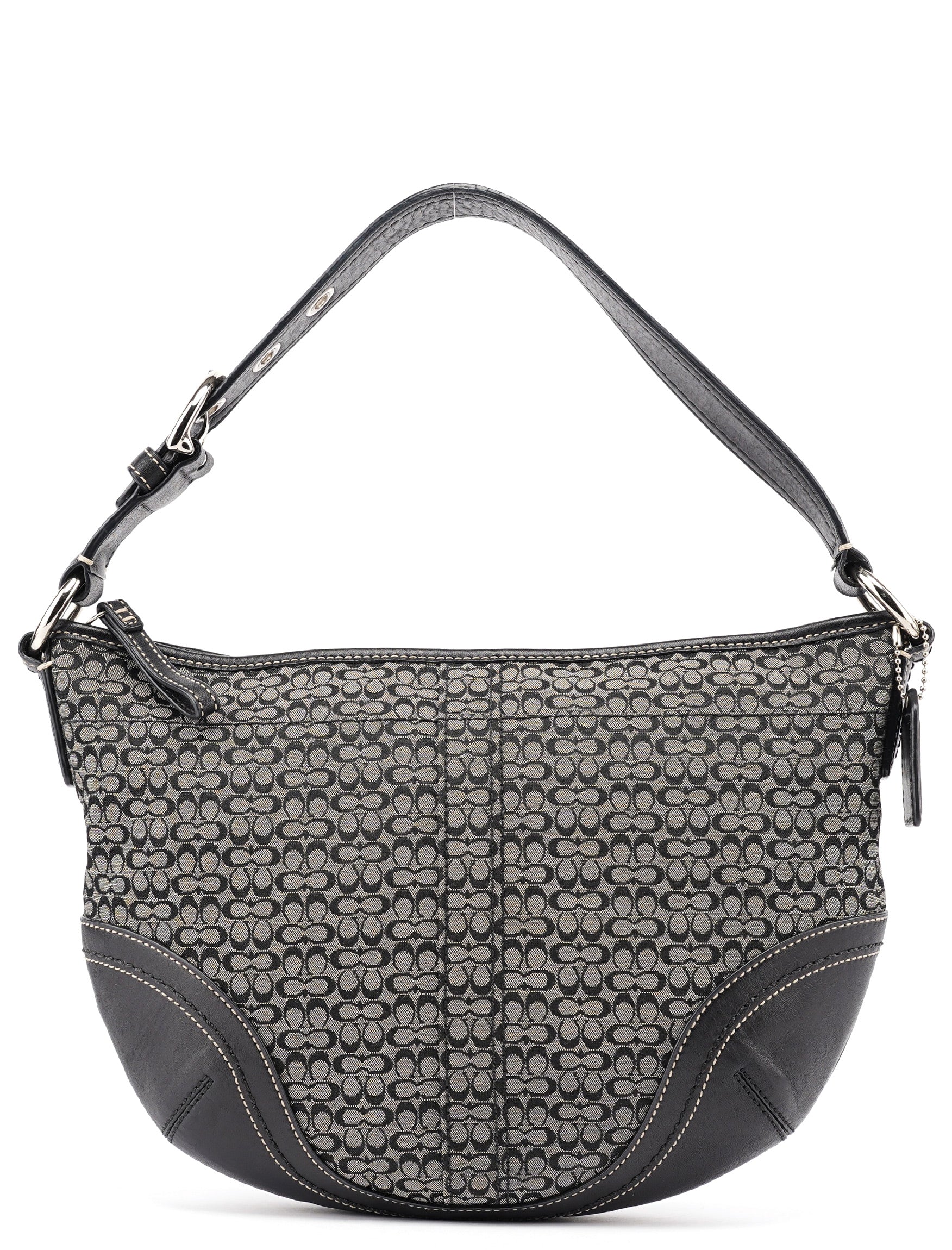 Coach 10924 Grey Hobo Shoulder Bag