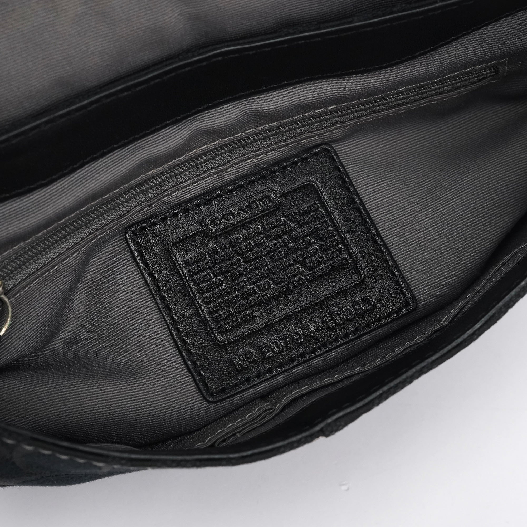 Coach 10983 Black Soho Turnlock Shoulder Bag