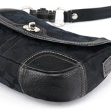 Coach 10983 Black Turnlock Shoulder Bag