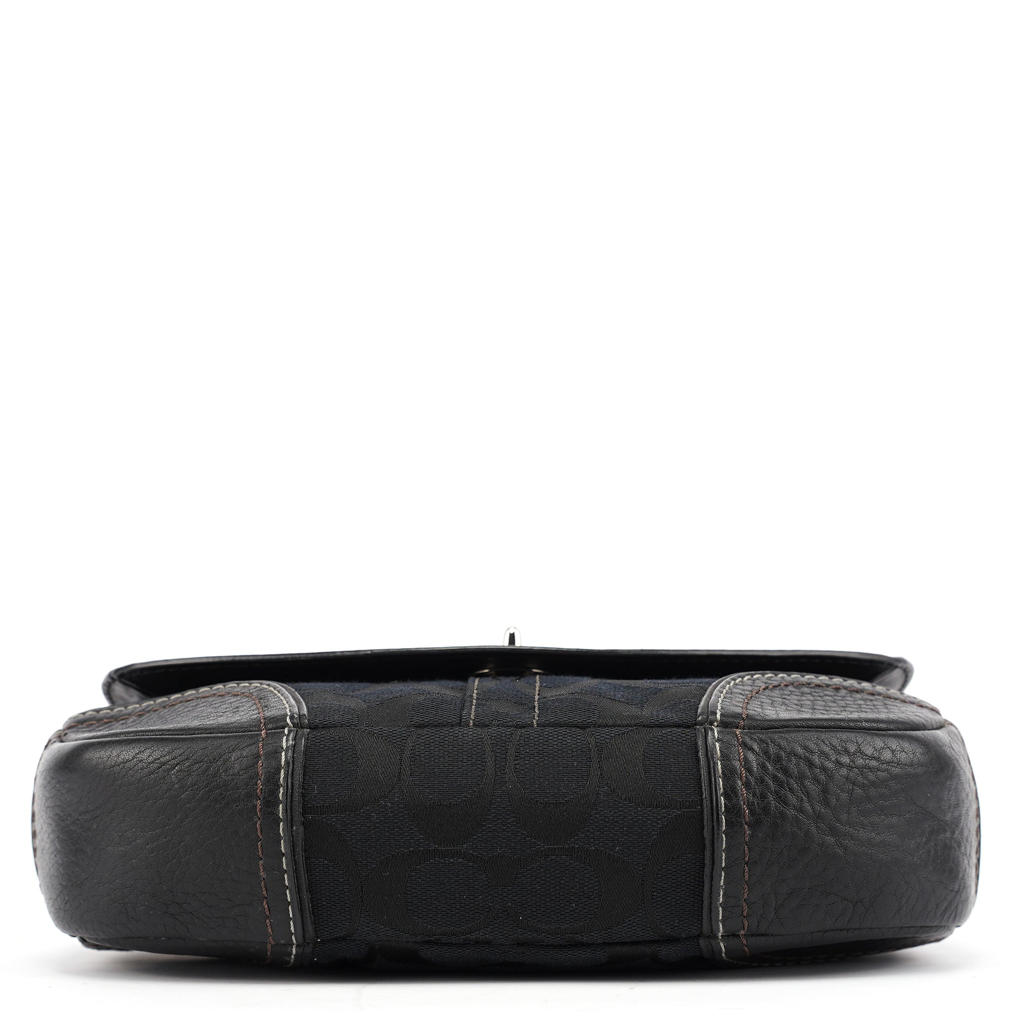Coach 10983 Black Turnlock Shoulder Bag