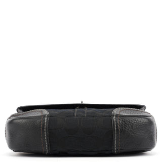 Coach 10983 Black Turnlock Shoulder Bag