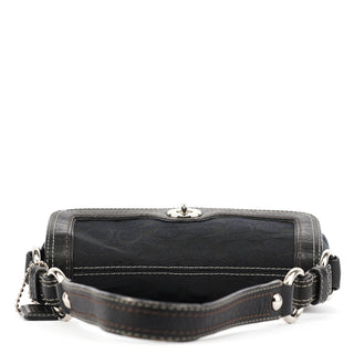 Coach 10983 Black Turnlock Shoulder Bag