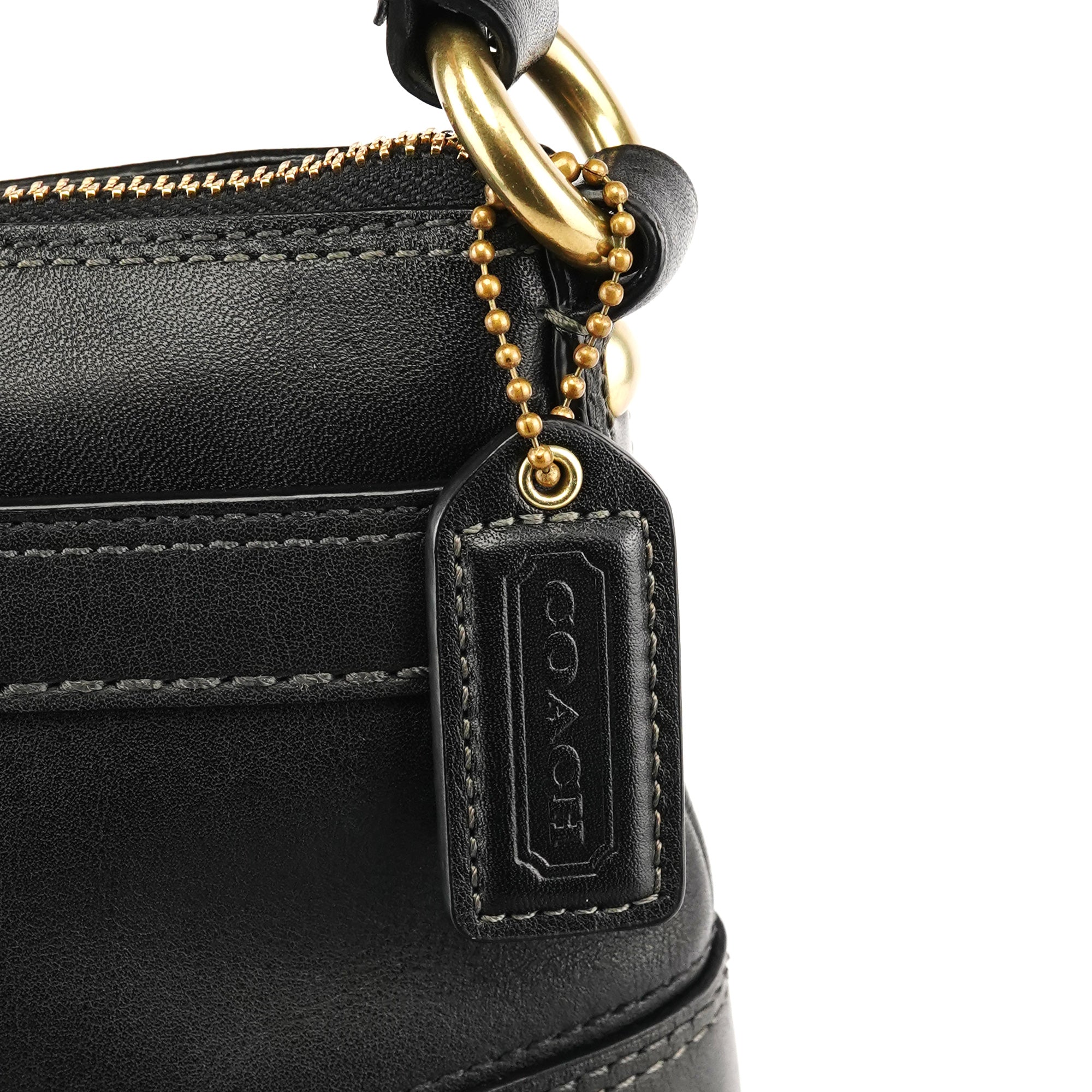 Coach 11042 Black Leather Turnlock Shoulder Bag – Rediscover Vintage