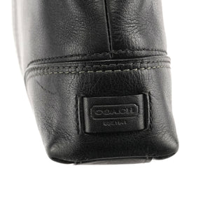 Coach 11042 Black Leather Turnlock Shoulder Bag