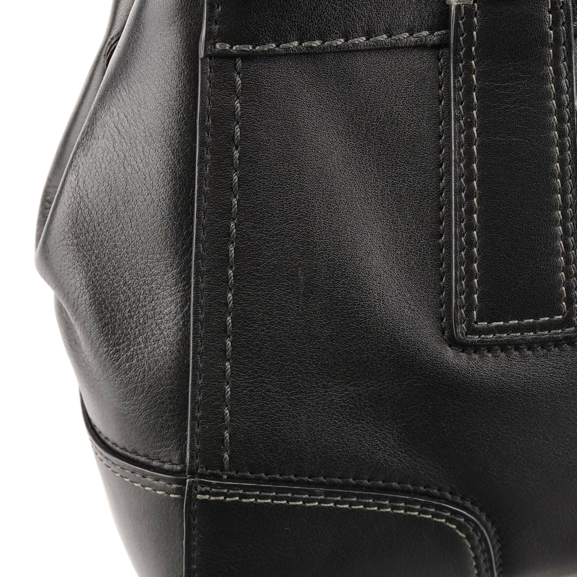Coach 11047 Black Leather Turnlock Tote Bag