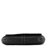 Coach 11254 Sac porté épaule Turnlock en cuir noir