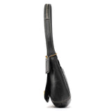 Coach 11254 Sac porté épaule Turnlock en cuir noir