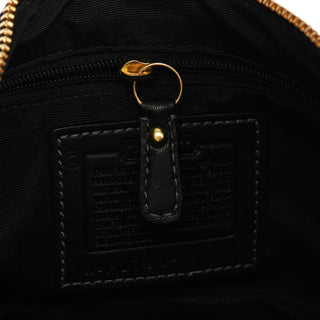 Coach 11372 Black Leather Ergo Hobo Shoulder Bag
