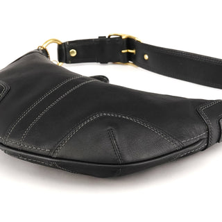 Coach 11372 Black Leather Ergo Hobo Shoulder Bag