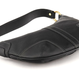Coach 11372 Black Leather Ergo Hobo Shoulder Bag