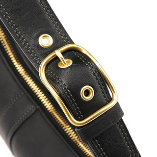 Coach 11372 Black Leather Ergo Hobo Shoulder Bag