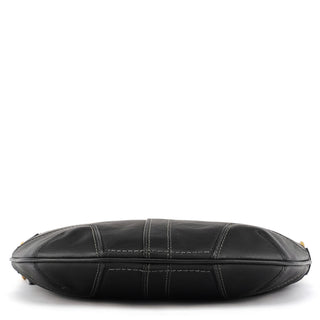 Coach 11372 Black Leather Ergo Hobo Shoulder Bag