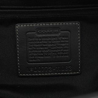 Coach 11433 Black Signature Hamptons Tote Bag