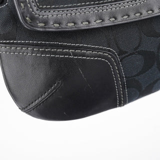 Coach 11574 Black Turnlock Shoulder Bag