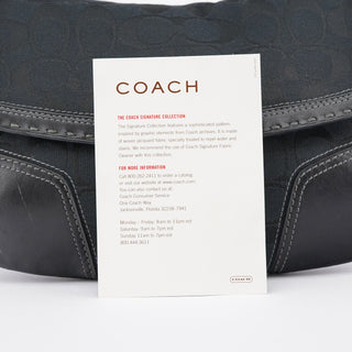 Coach 11574 Black Turnlock Shoulder Bag