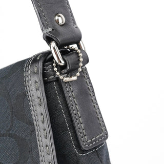 Coach 11574 Black Turnlock Shoulder Bag