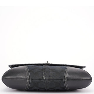 Coach 11574 Black Turnlock Shoulder Bag