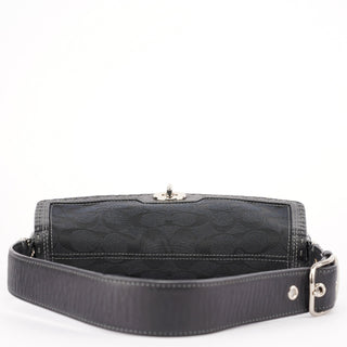Coach 11574 Black Turnlock Shoulder Bag