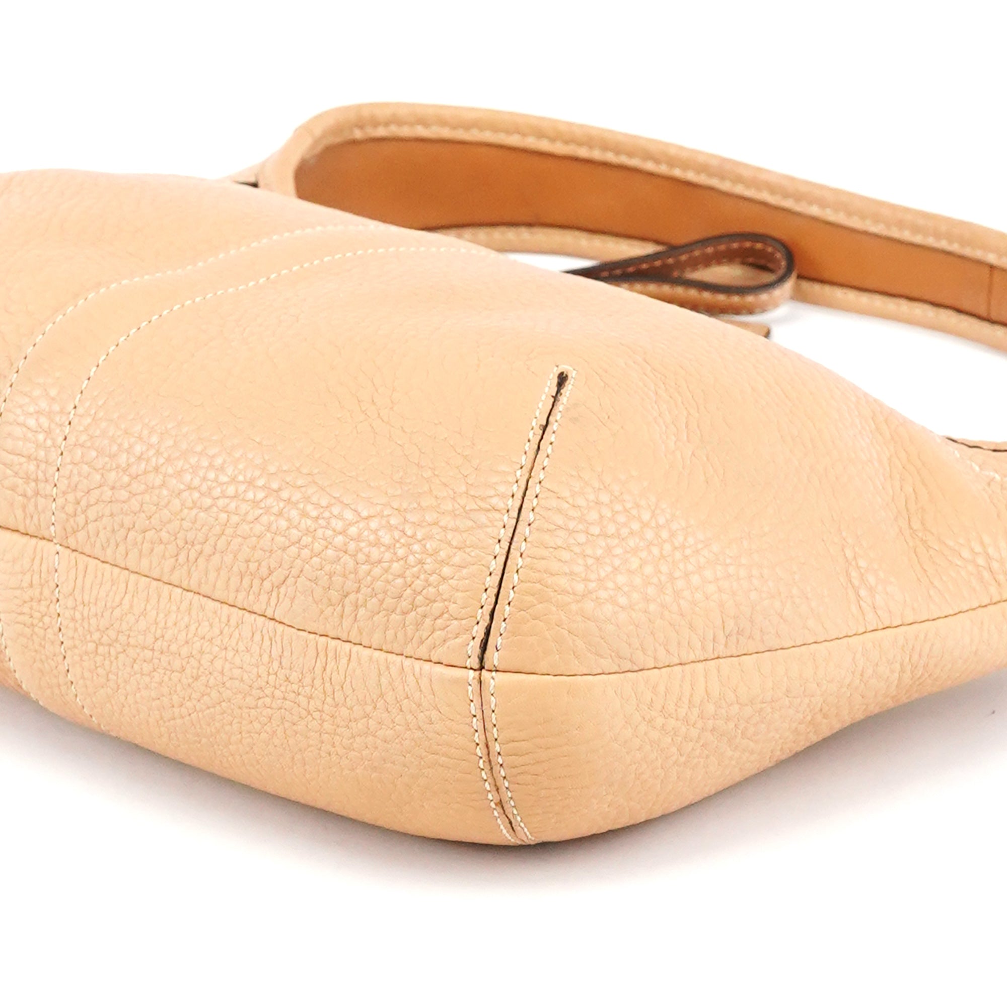 Coach 11611 Tan Leather Hobo Shoulder Bag