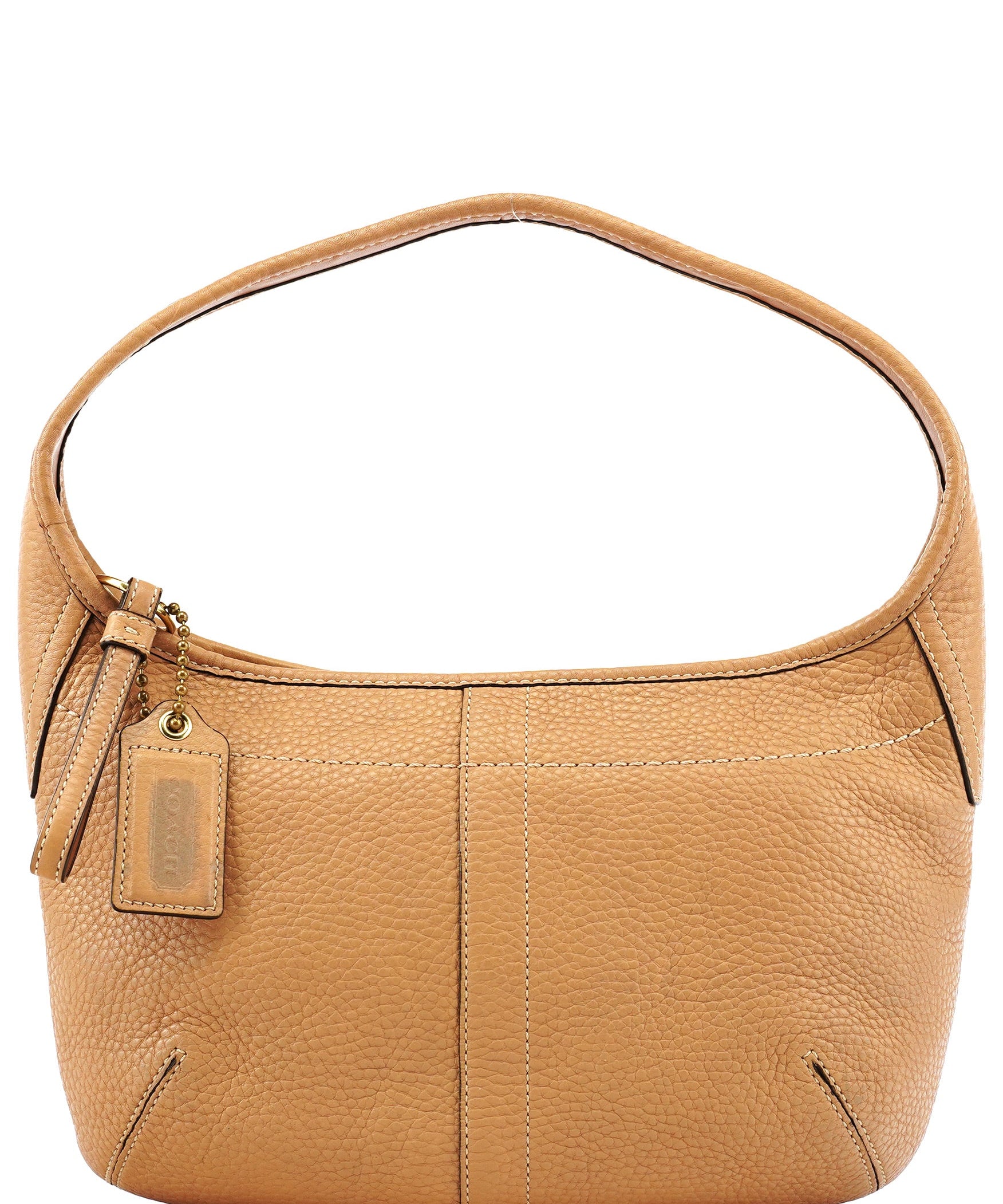 Coach 11611 Tan Leather Hobo Shoulder Bag