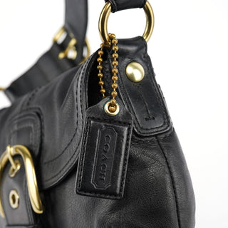 Coach 11840 Black Leather Soho Shoulder Bag