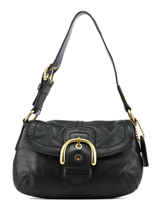 Coach 11840 Black Leather Soho Shoulder Bag