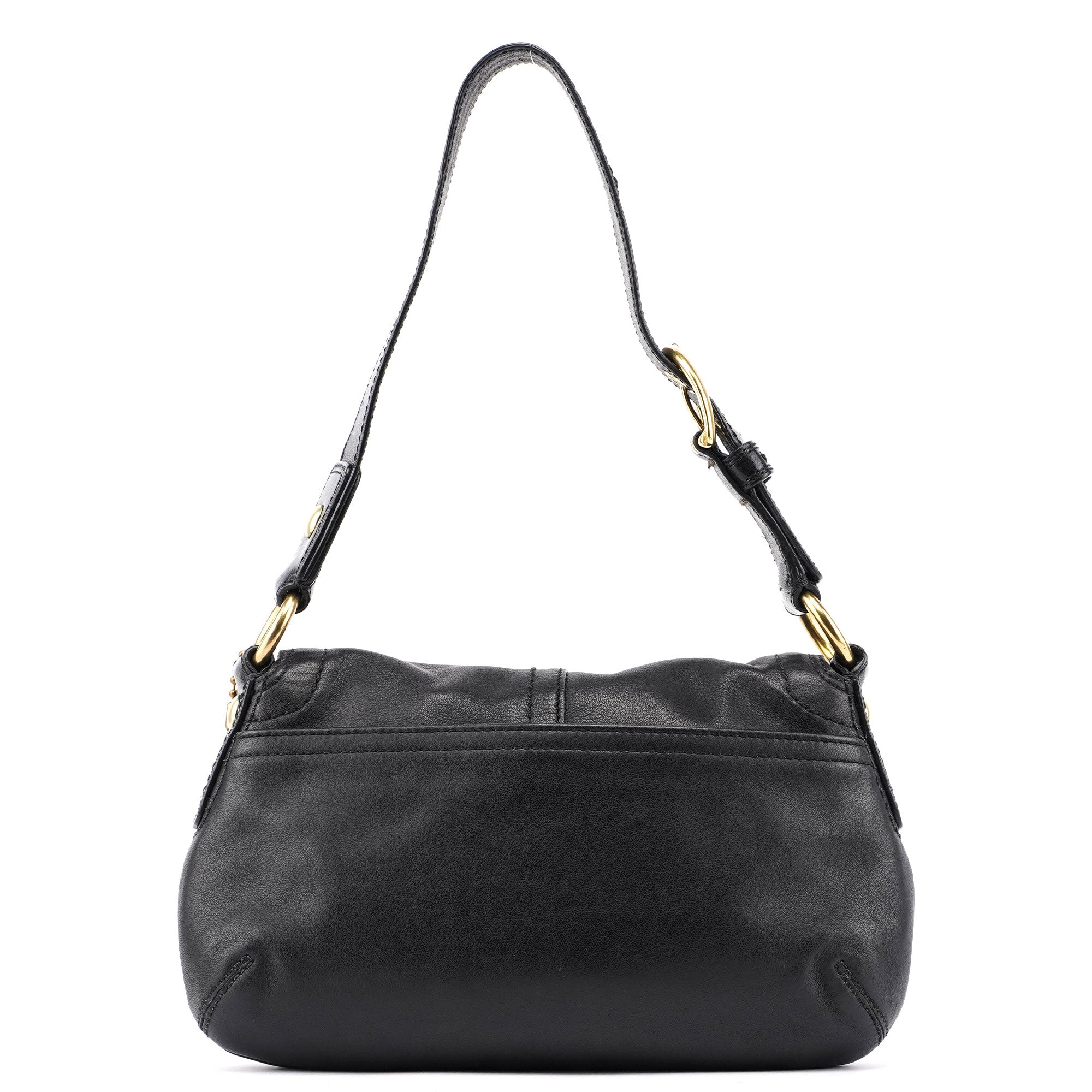 Coach 11840 Black Leather Soho Shoulder Bag