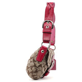 Coach 11860 Beige Pink Signature C Soho Shoulder Bag