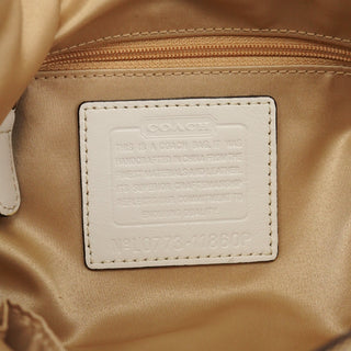 Coach 11860 Beige White Soho Shoulder Bag