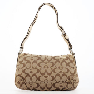 Coach 11860 Beige White Soho Shoulder Bag
