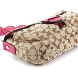 Coach 11862 Beige Pink Signature Soho Shoulder Bag
