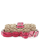 Coach 11862 Beige Pink Signature Soho Shoulder Bag