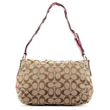 Coach 11862 Beige Pink Signature Soho Shoulder Bag