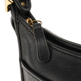 Coach 1207 crossbodytaske i sort glove-tanned læder