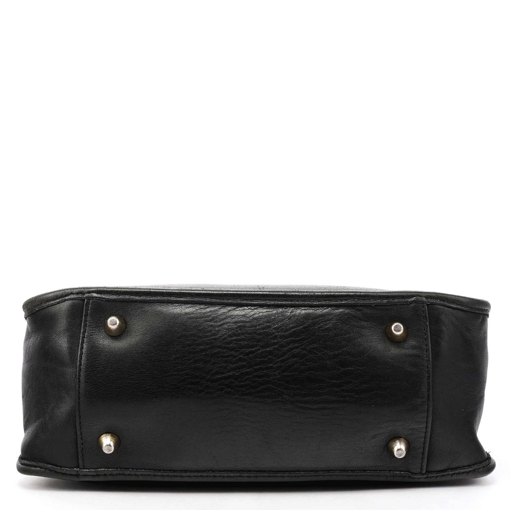 Coach 1207 crossbodytaske i sort glove-tanned læder