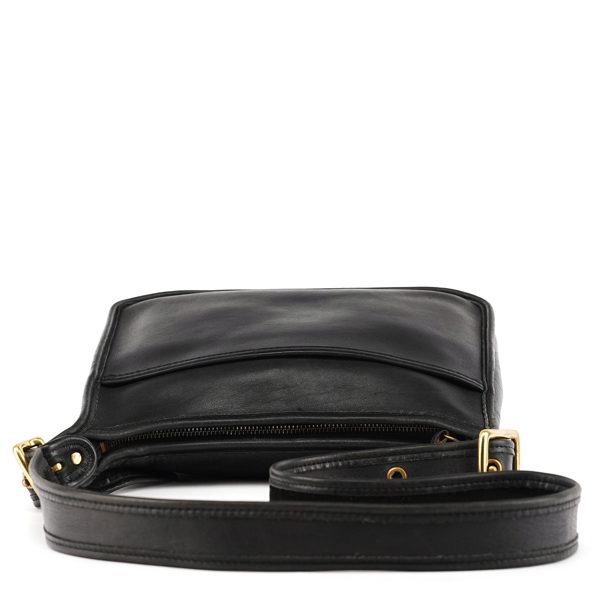 Coach 1207 crossbodytaske i sort glove-tanned læder